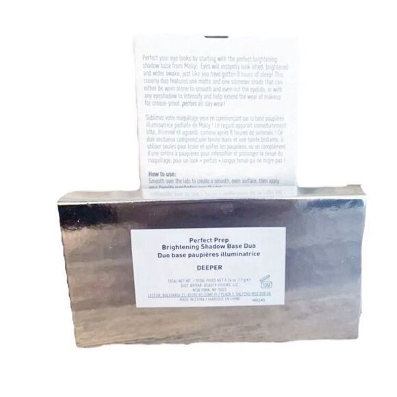 Mally - Perfect Prep Brightening Shadow Base Duo -  Deeper New In Box .24 Oz - Picture 3 of 3